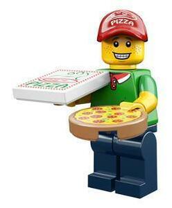★LEGO★ミニフィグ【シリーズ12】Pizza Delivery Guy(7100711)