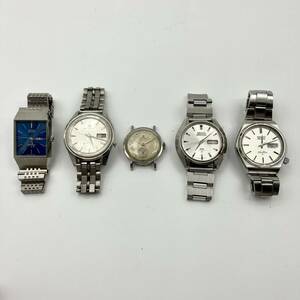 SEIKO セイコー Sportsmatic 5ACTUS Silver wave emblem 等 機械式時計 5点 現状品