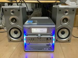 動作品Victor ビクター マイクロMD CDコンポ CA-UXW50- S UX-W50 SP-UXW50-S CD MD AM FM カセット