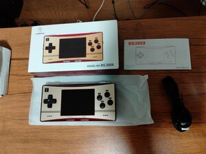 RG300X 美品 付属品一式有 ゲームボーイミクロ ゲームボーイ micro を大きくした様なゲーム機 