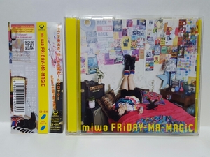 【超貴重!!】miwa★FRiDAY-MA-MAJiC ★初回限定盤 CD+DVD 帯付き