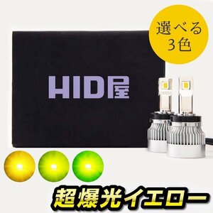 【特別セール！】3,200円OFF！【安心保証】送料無料 HID屋 LED フォグランプ H8/H11/H16 HB4 PSX26W イエロー 3000K 車検対応 ハイエースに