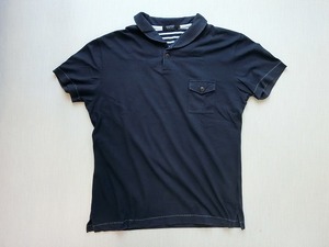 BURBERRY BLACK LABEL バーバリー ブラックレーベル ポロシャツ 3 USED