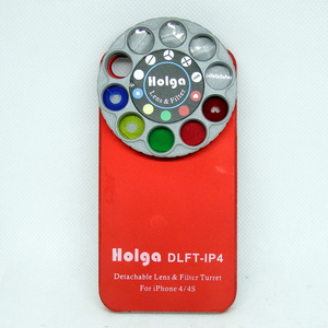 IB1055　ホルガ　iPhone4/4S用　ダイヤル式カラーフィルター　SLFT-IP4