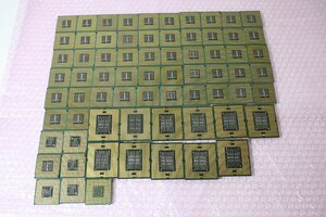 F5277..【都市鉱山】 CPU70個セット 金メッキ 基板 /金抽出/研究用＆実験用などに