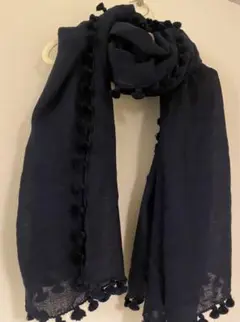 CITRUS Wool Pompom Scarf ボンボン ストール