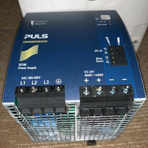 PULS！QT40.241！外付け/内臓用！オフボード！AC-DCコンバータ！AC380-480V→DC24V40A