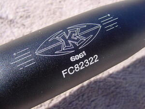 KCNC RAMPANT FLAT BAR 31.8φ/710MM 新品未使用