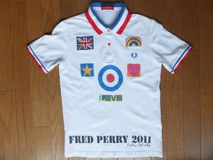 【Fred Perry】フレッド・ペリー　ポロシャツ　ピーター・ブレイク　England製　Size:36