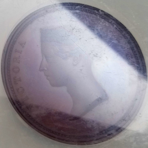 イギリス ヴィクトリア女王 ロンドンシティ訪問記念 1837年 銅メダル NGC MS65