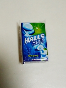 ミニチュア★HALLS★soft★ホールズ★リアルマグネット★ドールハウス★冷蔵庫や勉強机の張り紙にも★激安★お買得★早い者勝ち★