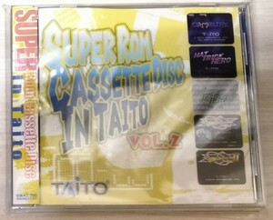 中古CD スーパーロムカセットディスク イン タイトー Vol.2 サウンドトラック スーパーファミコン音源 