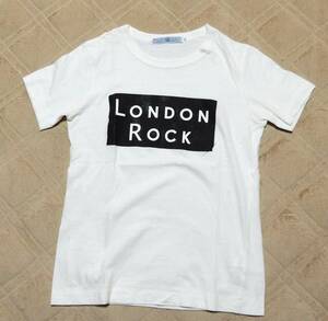 ★　R&D.M.COー＊LONDON ROCK＊Tシャツ＊白＊オールドマンズ・テーラー＊