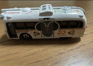 ディズニー バス 30周年記念 トミカ ミニカー　バス