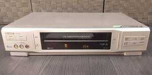 動作品　SHARP シャープ　 VC-G105　ビデオデッキ　VHS 映像機器 AV機器 アナログ　99年製　ビデオテープ再生機器