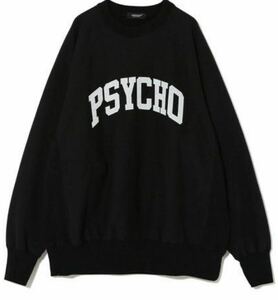 UNDERCOVER アンダーカバー　PSYCHO サイコ　スウェット　ブラック　希少サイズ4 美品