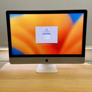 美品　iMac　 (Retina 5K, 27-inch, 2017) 　i5　 16GB 512GB　i17823　180サイズ発送　