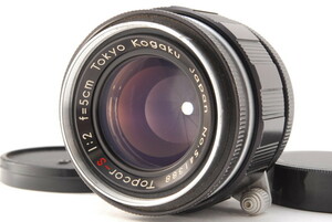 [AB-品] 東京光学 Topcor-S 50mm F2 Lマウント＊TOPCON トプコン トプコール＊11070