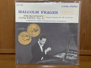 Made in USA RCA VICTOR LSC-2465 BMG MUSIC復刻 MALCOM FRAGER.pianist Prokofieff Concert No.2 Rene Leibowitz 指揮 未開封新品
