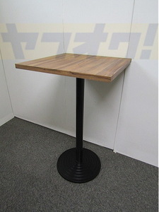 【中古】角テーブル 会議用 アスクル W600×D600×H1000 リフレッシュテーブル
