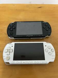 ジャンク☆ソニー/Sony PSP-3000 PSP-2000 　本体　電池無　片方蓋無