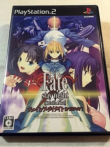 【PS2】Fate / stay night フェイト ステイナイト レアルタ・ヌア