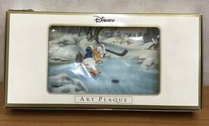 Disney ディズニー ART PLAQUE アート プラーク ドナルドダック 壁掛けアートパネル アンティーク ビンテージ