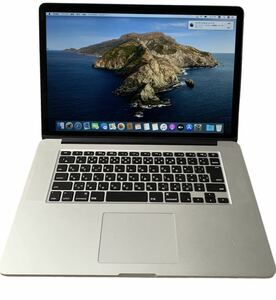 Apple Macbook Pro 15-inch Mid 2012 A1398 Core i7-3615QM 2.30GHz RAM8GB SSD256GB MacOS Catalina 外付けDVDセット