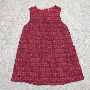 【送料無料】UNIQLO　ユニクロ　Ivana Helsinki　イヴァナヘルシンキ　コラボ　ワンピース　130cm　キッズ　子供服