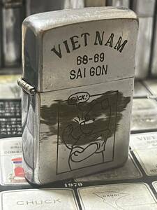 1968年製ベトナムジッポー「くまのプーさん」当時物 ヴィンテージ ミリタリー ディズニー