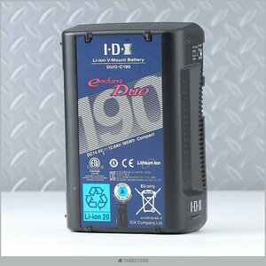 IDX DUO-C190 endura DUO 中古 Vマウント バッテリー 【3】