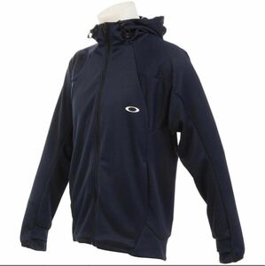 定価8,800円★オークリー OAKLEY スウェットフルジップ ENHANCE WR GRID FLEECE JACKET FOA403537 Sサイズ 160-170 ネイビー★新品タグ付き