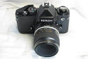 人気 Nikon FE Ai -s MICRO NIKKOR 55mm 1:2.8 マニュアルニコン