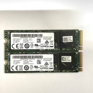 S60507152 LITEON NVMe 128GB SSD 2点 【中古動作品】