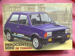 ★イマイＩＭＡＩ　１/２０【イノチェンティー・ミニ・デ・トマソ　INNOCENTI　ＭＩＮＩ ＤＥ　ＴＯＭＡＳＯ外箱ダメージ大】未組み立て品