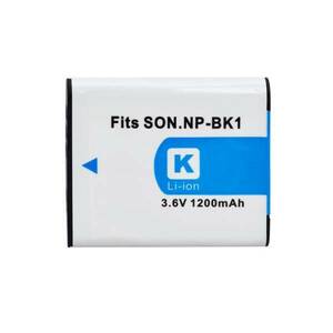 送料無料 ソニー SONY カメラバッテリー NP-BK1 NP-BK1 バッテリー 電池 1200mAh 互換品 DSC-W190 MHS-CM5 MHS-PM5K 互換品