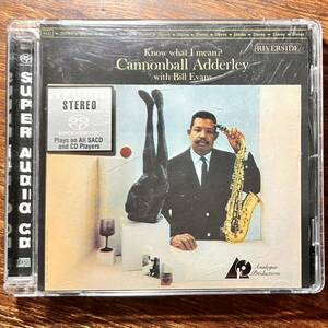 【ANALOGUE PRODUCTIONS・SACD】CANNONBALL ADDERLEY WITH BILL EVANS / KNOW WHAT I MEAN? キャノンボール・アダレイ ビル・エヴァンス