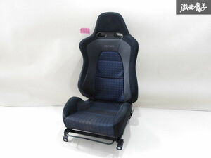 三菱 純正 RECARO レカロ CT9A ランサーエボリューション ランエボ エボ8 セミバケット セミバケ シート 座席 右 右側 運転席側 レール付き