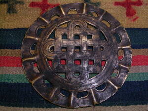 Old Tibetan Ornament ベルト飾り 壁飾り dpal be