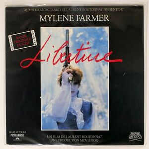 MYLENE FARMER/LIBERTINE (BANDE ORIGINALE DU CLIP)/POLYDOR 8853801 12