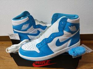 NIKE AIR JORDAN 1 RETRO HIGH OG UNC ノースカロライナブルー 国内正規品 29cm 555088-117 85 bred chicago travis scott つま黒 AJ1 kaws