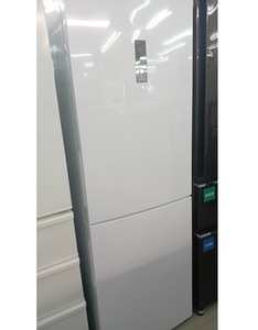 Haier ハイアール ノンフロン冷凍冷蔵庫 JR-NF340A 340L 右開き 2ドア 冷蔵221L 冷凍119L ホワイト 2019年製【中古品】 ○YR-51513○