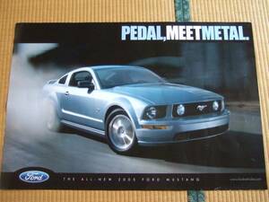 05 Ford Mustang フォード・マスタング発売公式ポスター超貴重！