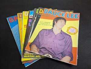 〇M-457/当時物　BRUCE LEE＆JKDMAGAZINE10冊セット No.1.2.4.5.7.8.9.10.11.12　ブルース・リー/ジークンドー　/1円～