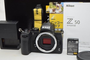 良品★Nikon ニコン Z 50 ボディ★元箱付・ショット数約22000回