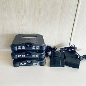 Nintendo 64 本体 3台 ジャンク品