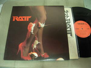 【国内盤ＬＰ】「ラット／RATT」ワーナー