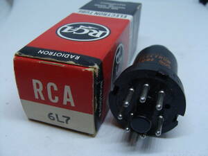 真空管 6L7 RCA 箱入り 3ヶ月保証 #010