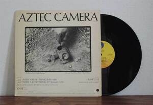 Us プロモ！ Aztec Camera / All I Need Is Everything 12inc ネオアコ ギターポップ