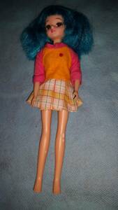 リカちゃん：ブルーヘア カジュアル TOMY 身長約22cm ジェニー 人形 2308B/オクパナ